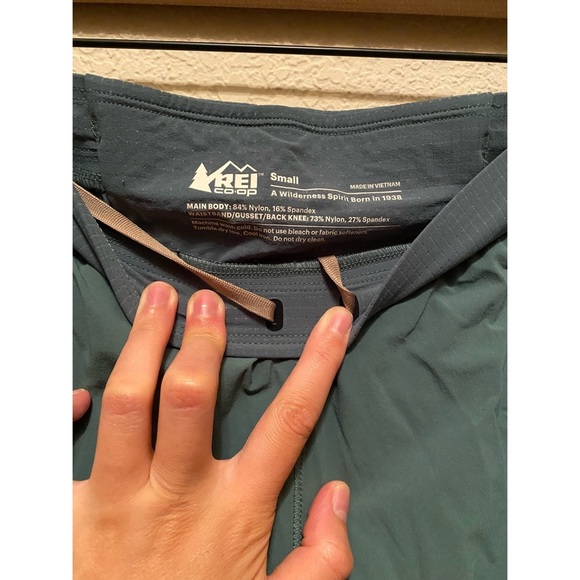 Women’s Teal Athletic REI Pants - Picture 3 of 3
